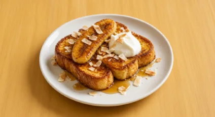 Coconut Cream French Toast